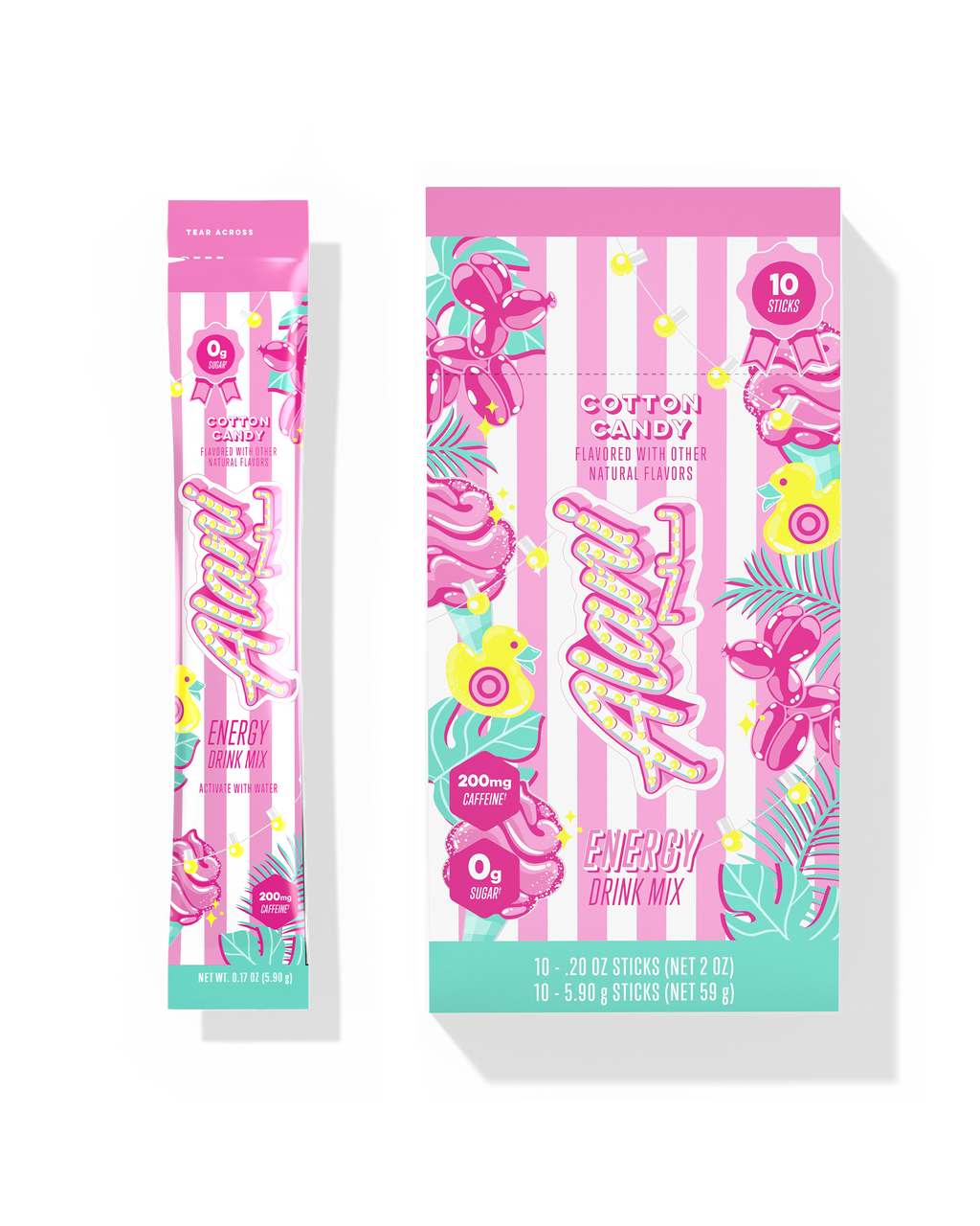 Alani Nu Energy Sticks - Cotton Candy J1 - image 1