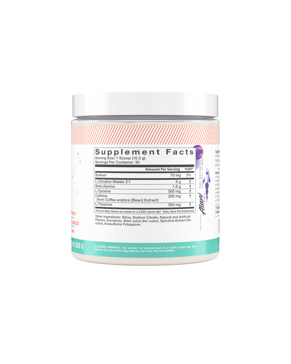 Alani Nu Pre-Workout - Galaxy Lemonade Z9 - image 3