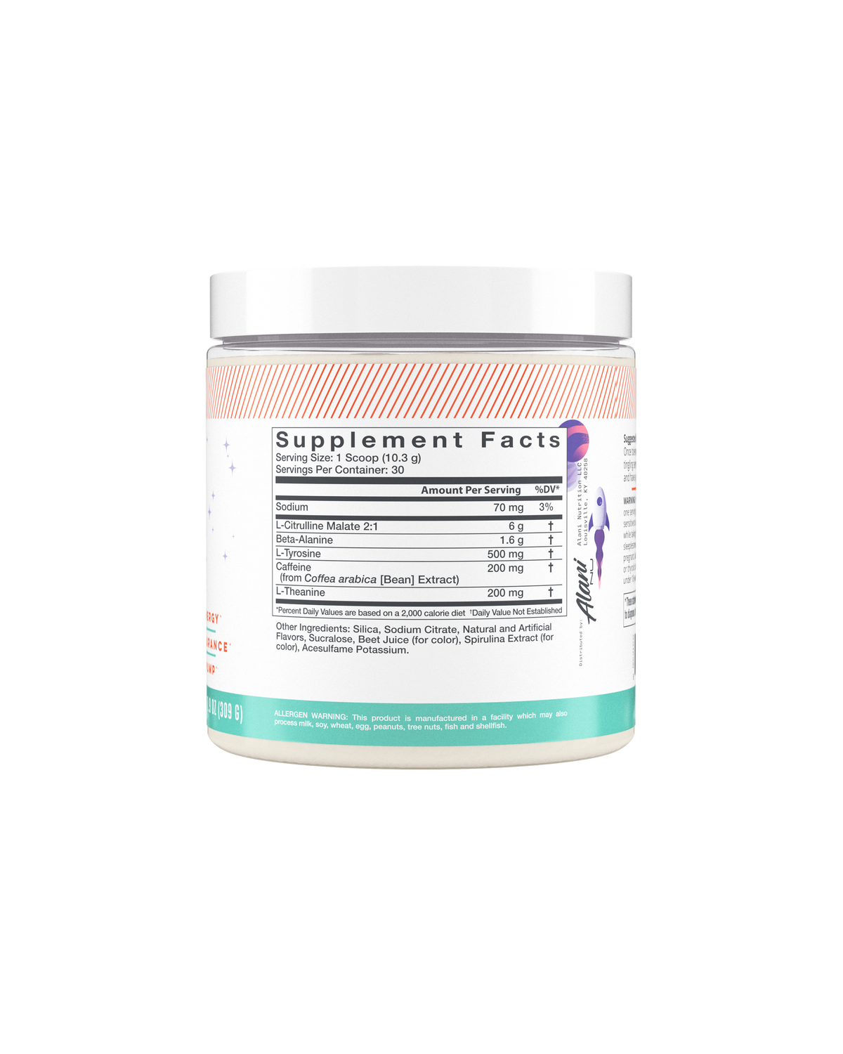 Alani Nu Pre-Workout - Galaxy Lemonade Z9 - image 3