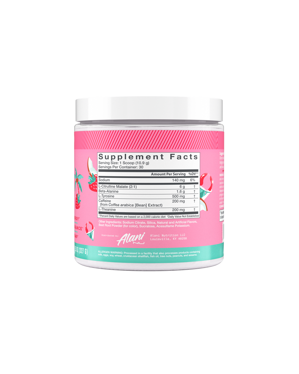 Alani Nu Pre-Workout - Hawaiian Shaved Ice M4 - image 3