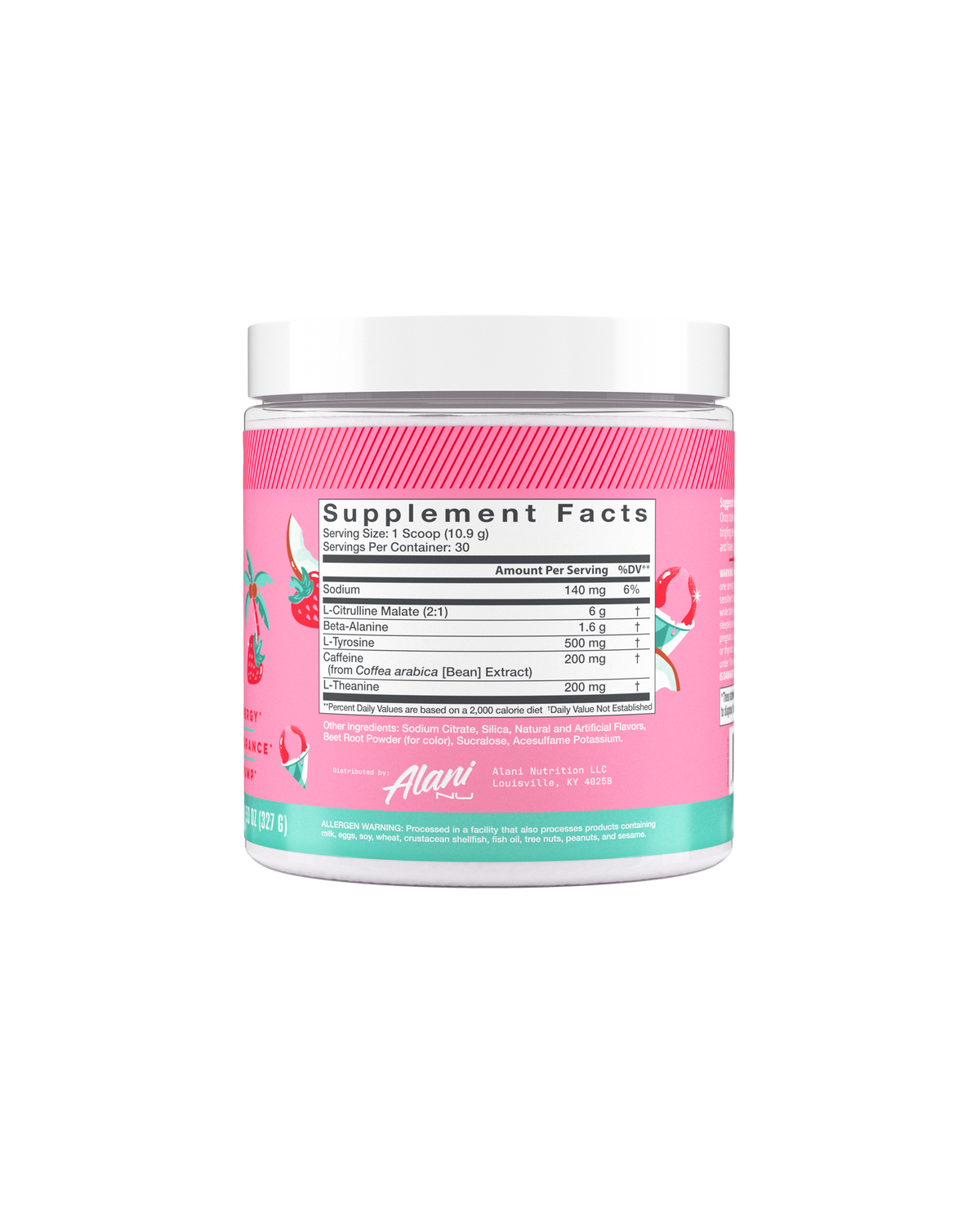 Alani Nu Pre-Workout - Hawaiian Shaved Ice M4 - image 3