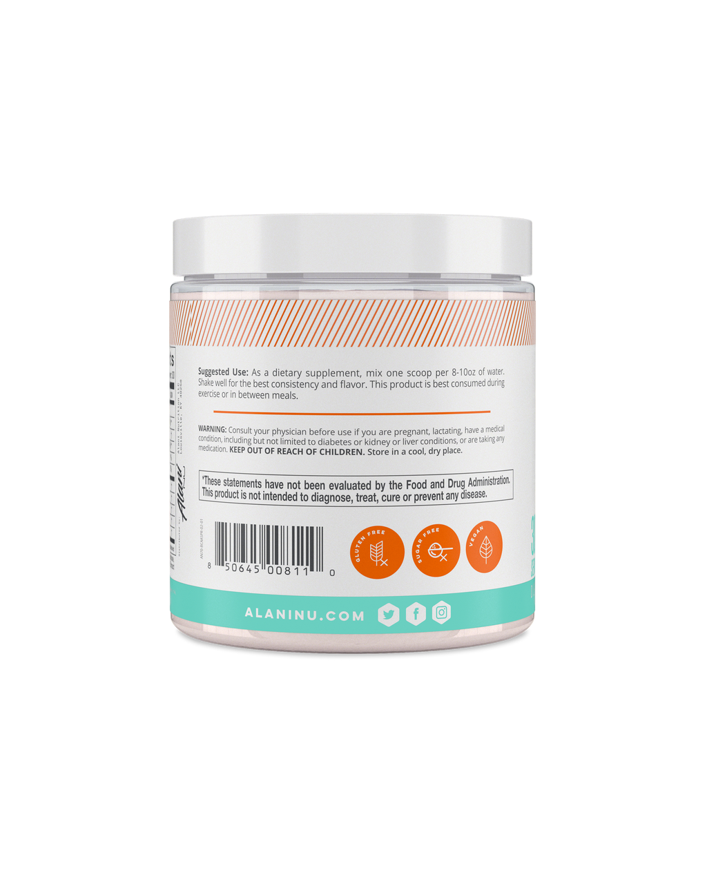Alani Nu BCAA - Sour Peach Rings J8 - image 2