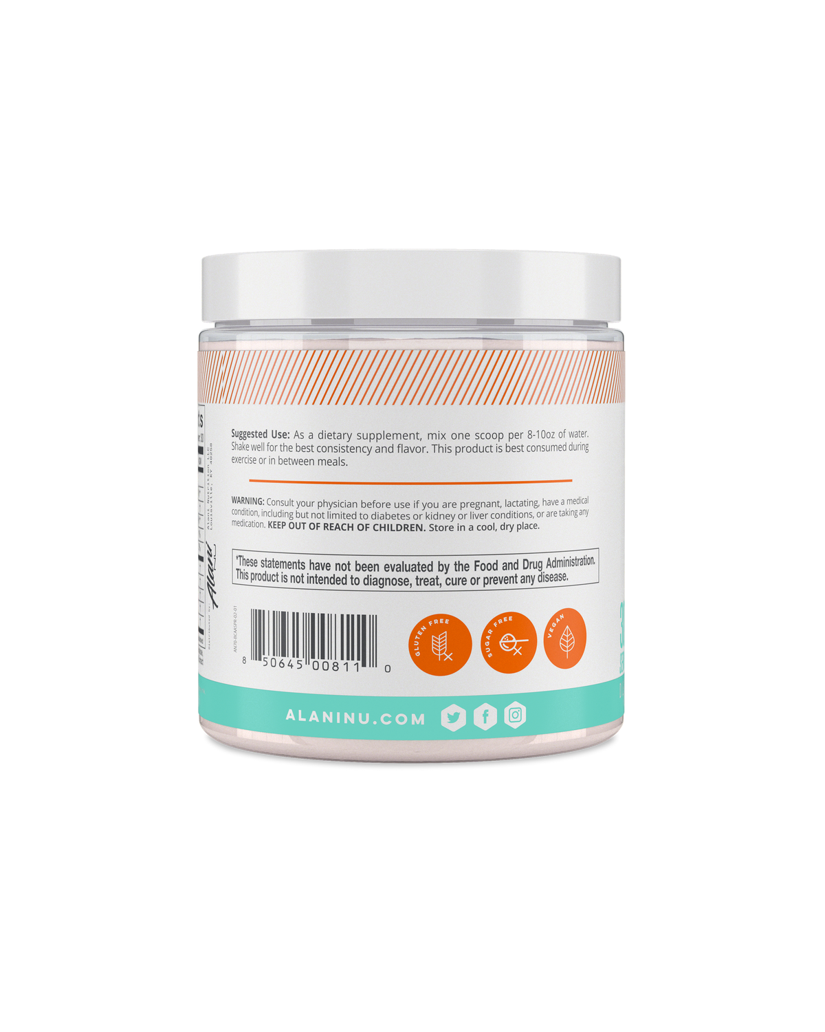Alani Nu BCAA - Sour Peach Rings J8 - image 2