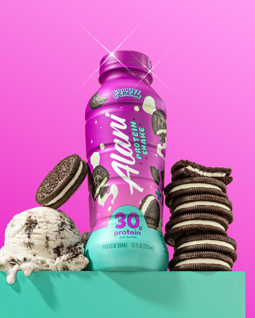 Alani Nu 30g protein shake - cookies & cream B1 - image 3