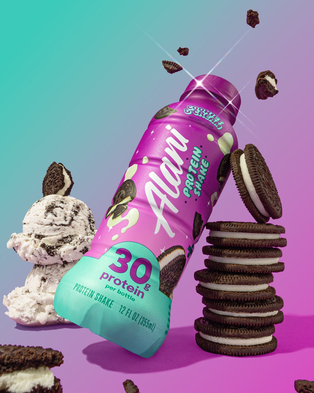 Alani Nu 30g protein shake - cookies & cream B1 - image 5