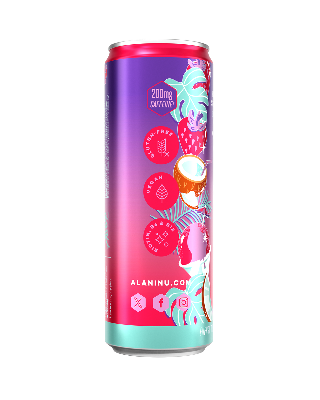 Alani Nu Energy Drink - Hawaiian Shaved Ice O1 - image 2