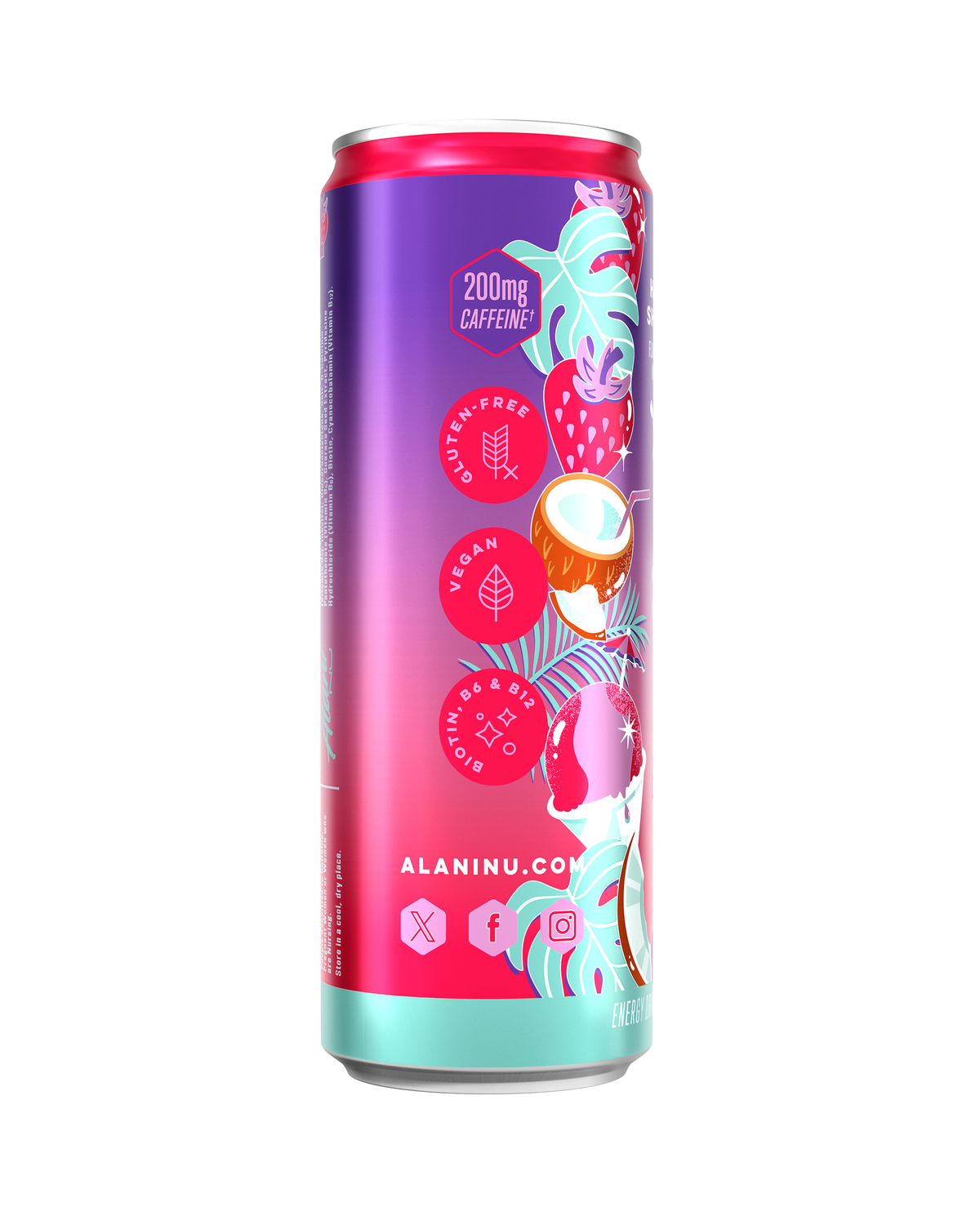 Alani Nu Energy Drink - Hawaiian Shaved Ice O1 - image 2