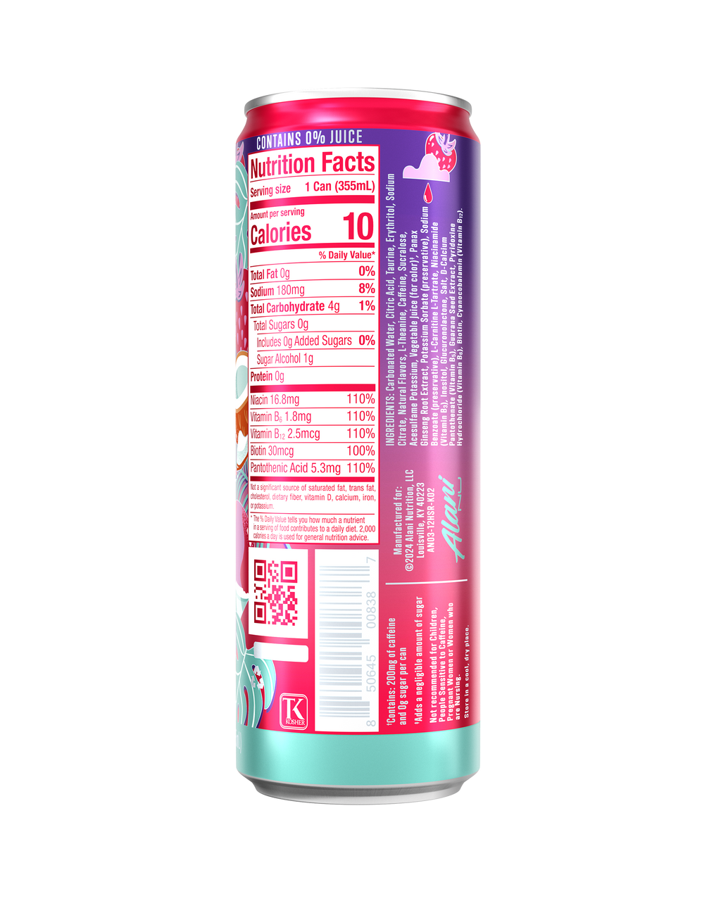 Alani Nu Energy Drink - Hawaiian Shaved Ice O1 - image 3