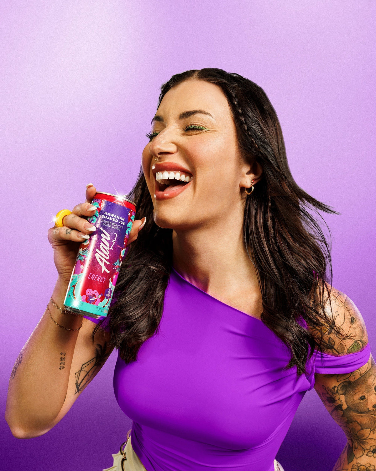 Alani Nu Energy Drink - Hawaiian Shaved Ice O1 - image 5