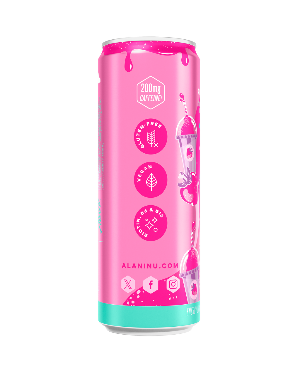 Alani Nu Energy Drink - Pink Slush F7 - image 2