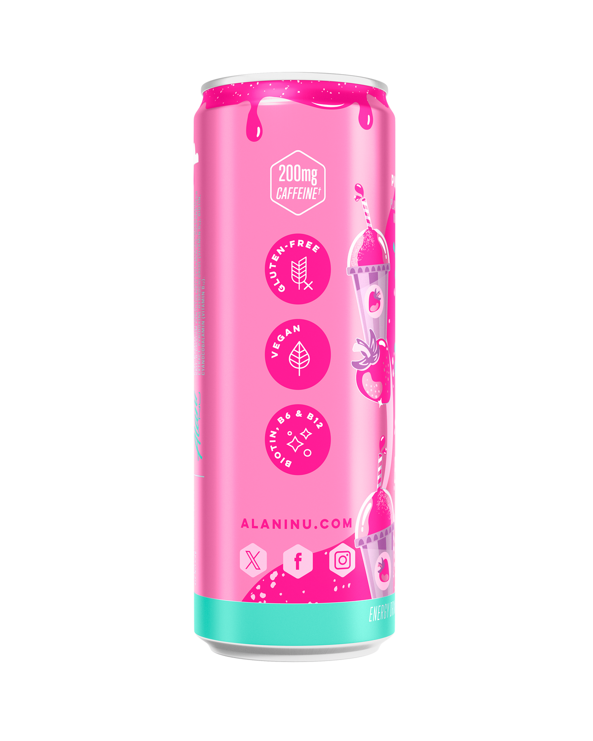 Alani Nu Energy Drink - Pink Slush F7 - image 2