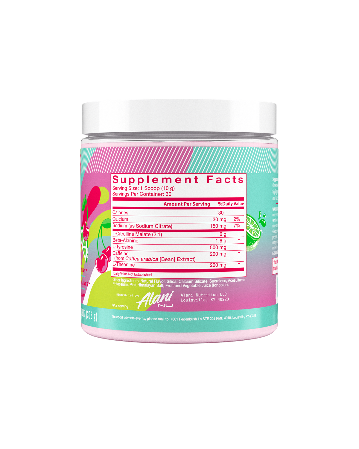 Alani Nu Pre-Workout - Cherry Twist Y3 - image 2
