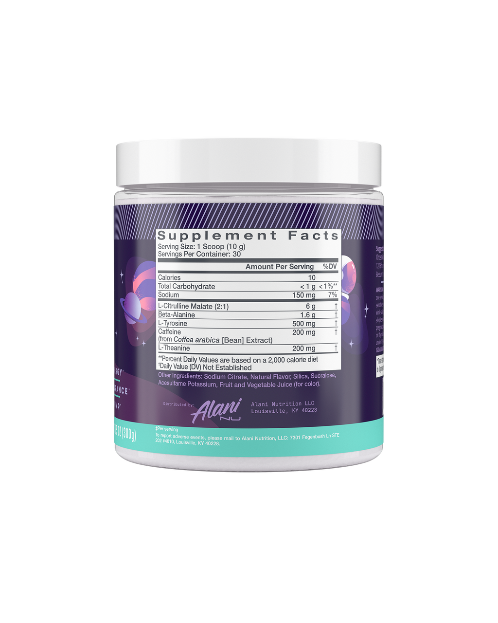 Alani Nu Pre-Workout - Cosmic Stardust L8 - image 2