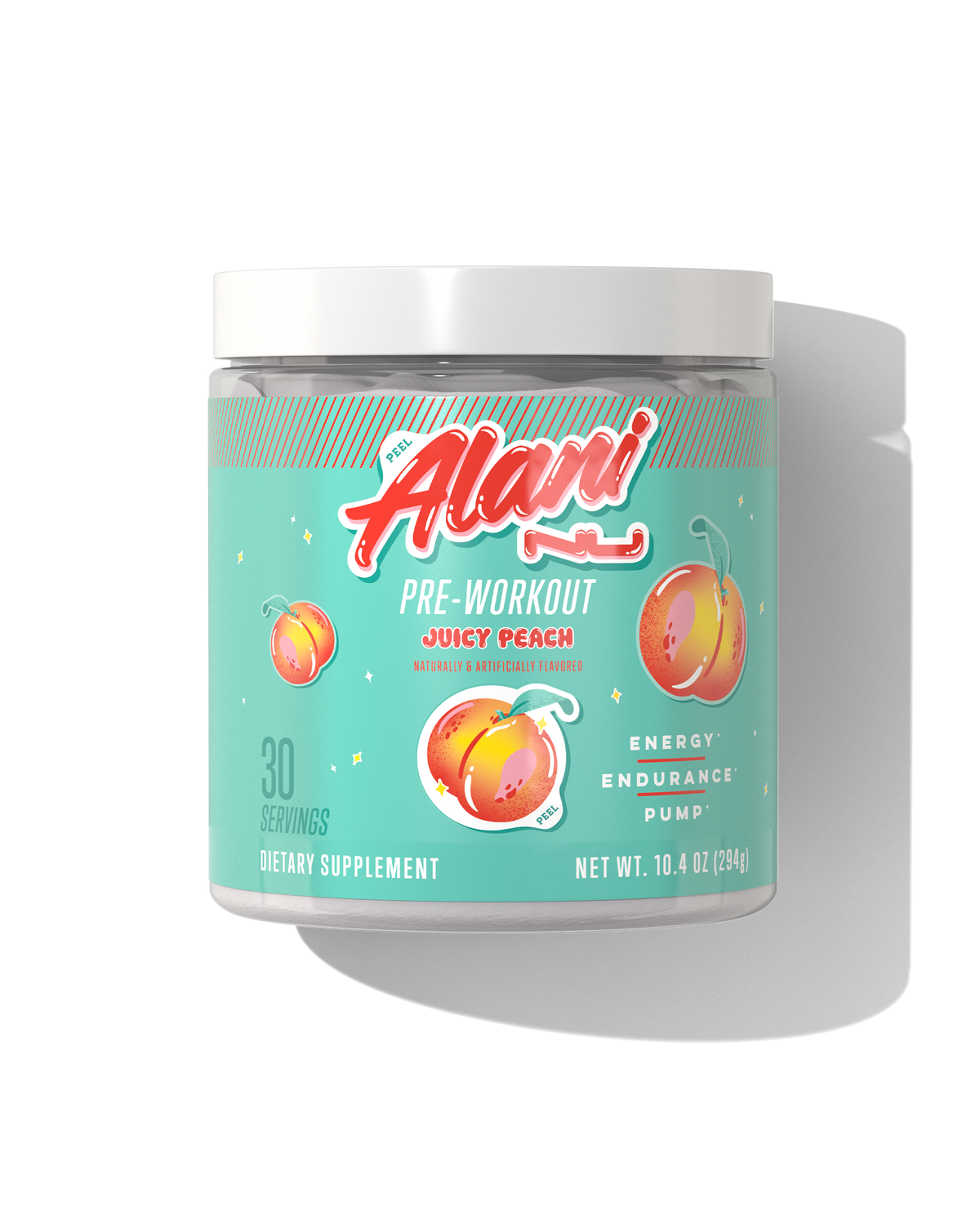 Alani Nu Pre-Workout - Juicy Peach E8 - image 1