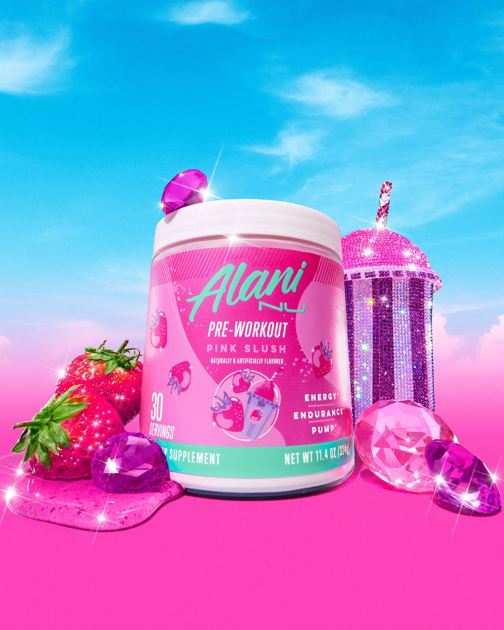 Alani Nu Pre-Workout - Pink Slush E6 - image 4
