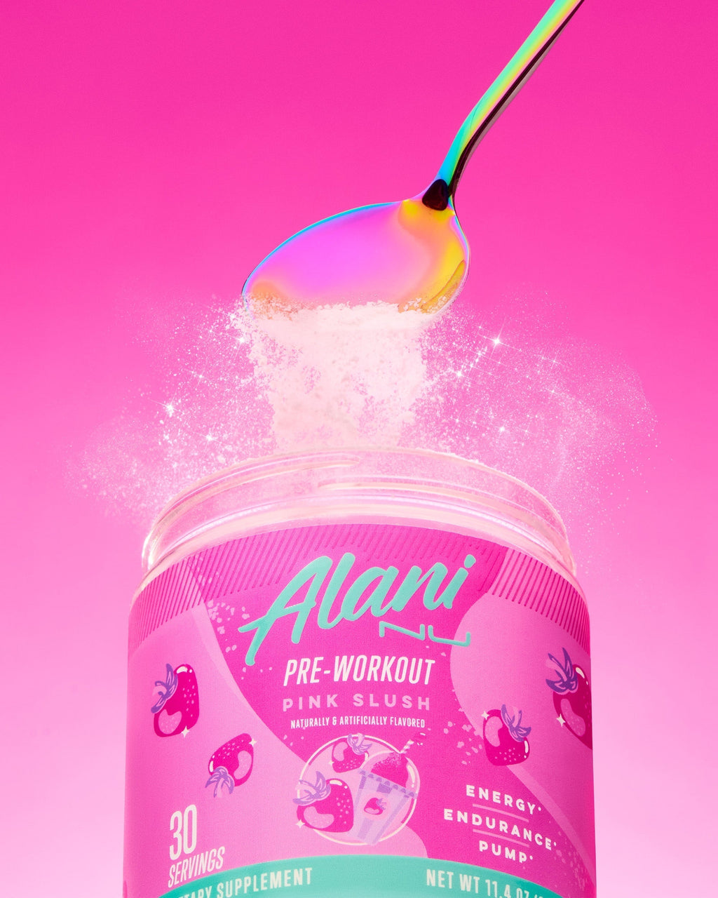 Alani Nu Pre-Workout - Pink Slush E6 - image 5