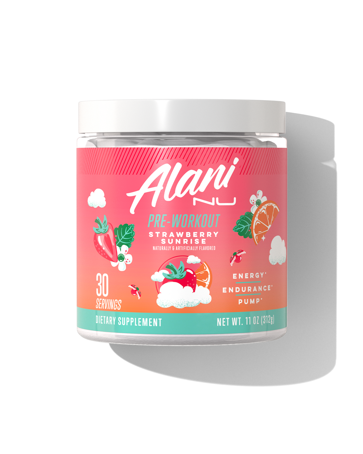 Alani Nu Pre-Workout - Strawberry Sunrise W8 - image 1