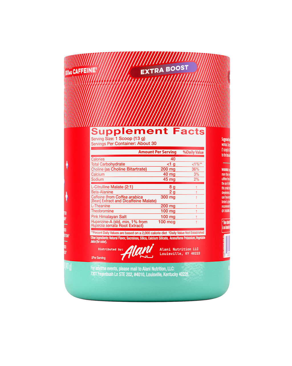 Alani Nu Pre-Workout+ - Cherry Slush W6 - image 2