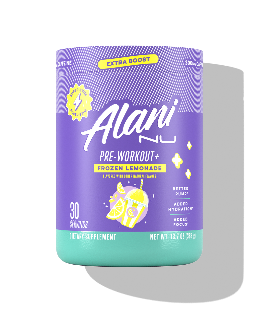 Alani Nu Pre-Workout+ - Frozen Lemonade O3 - image 1