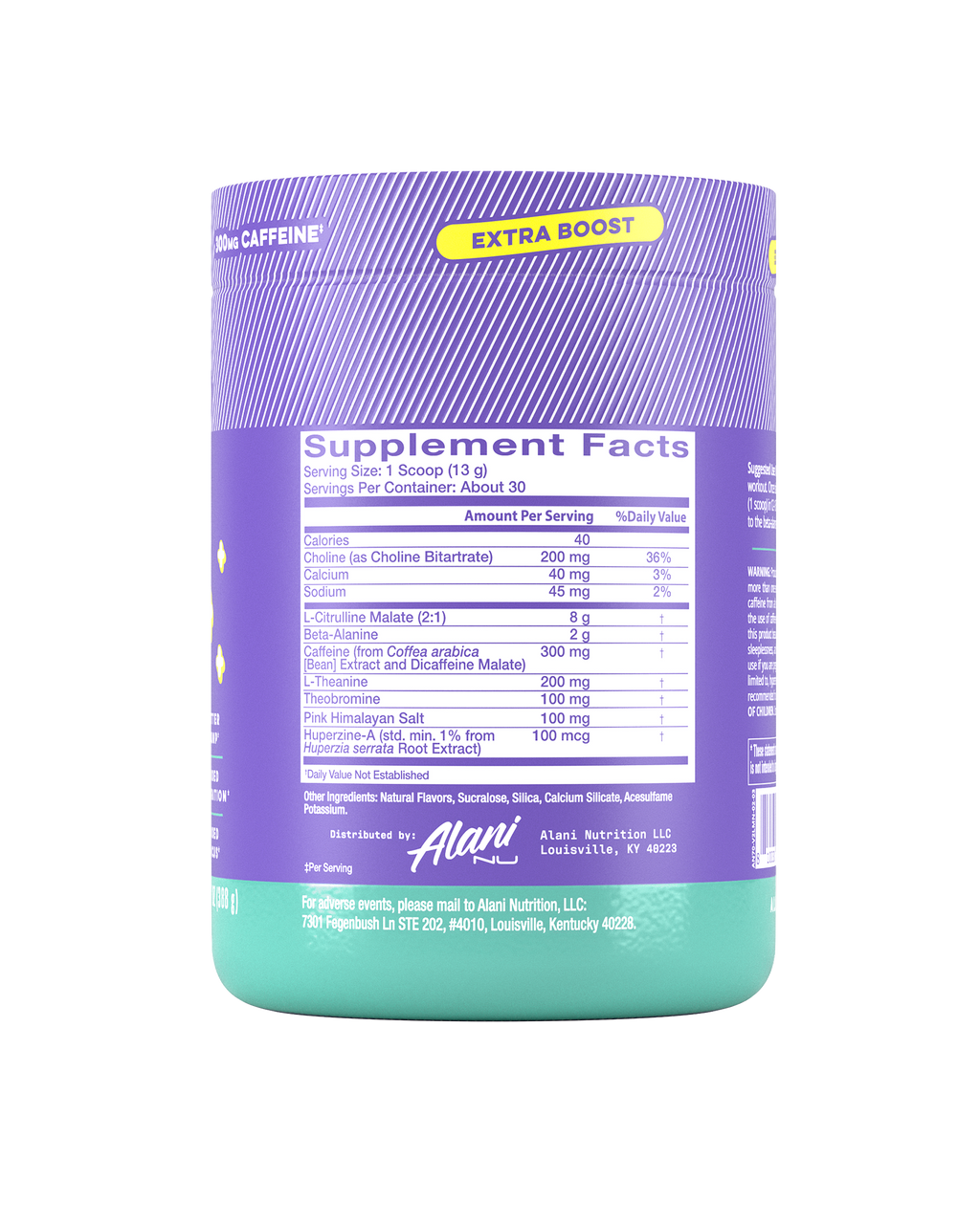 Alani Nu Pre-Workout+ - Frozen Lemonade O3 - image 2