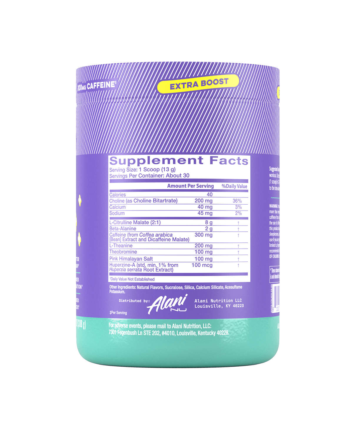 Alani Nu Pre-Workout+ - Frozen Lemonade O3 - image 2