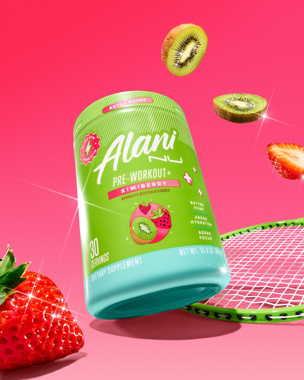 Alani Nu Pre-Workout+ - Kiwiberry D3 - image 4