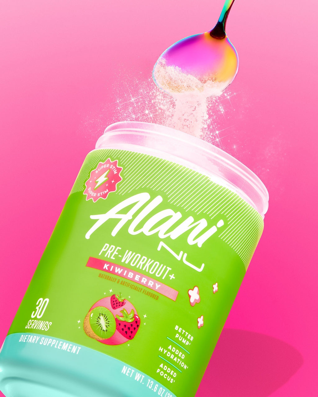Alani Nu Pre-Workout+ - Kiwiberry D3 - image 5