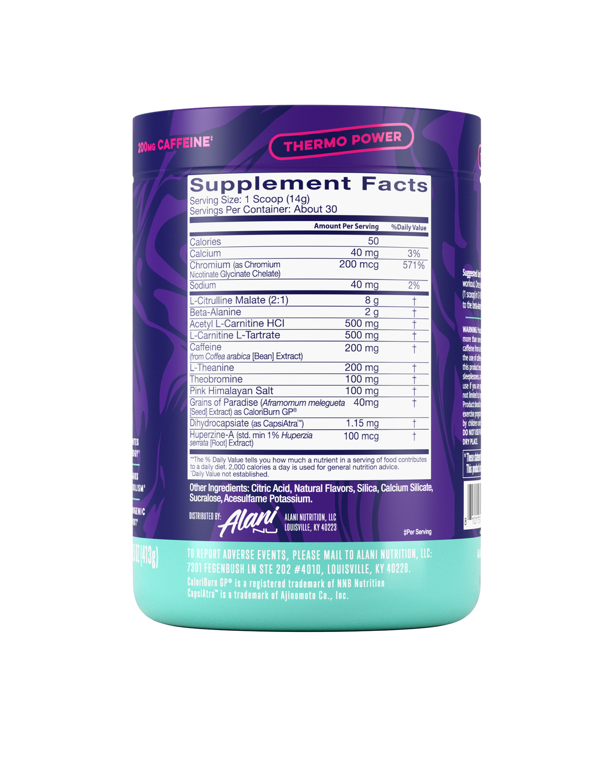 Alani Nu Pre-Workout+ Burn - Melonberry Blast P2 - image 2