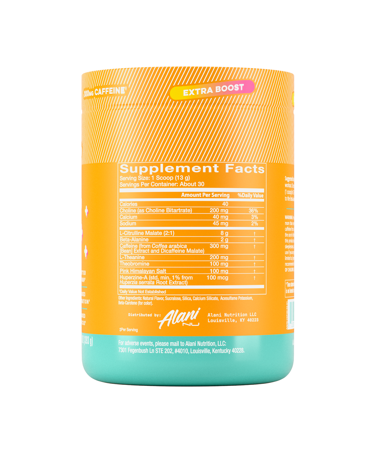 Alani Nu Pre-Workout+ - Paradise Swirl H0 - image 2