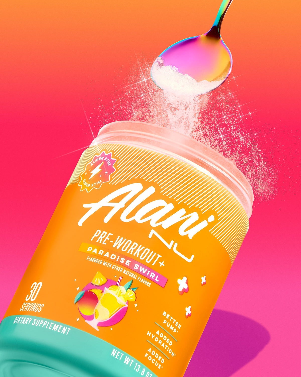 Alani Nu Pre-Workout+ - Paradise Swirl H0 - image 5