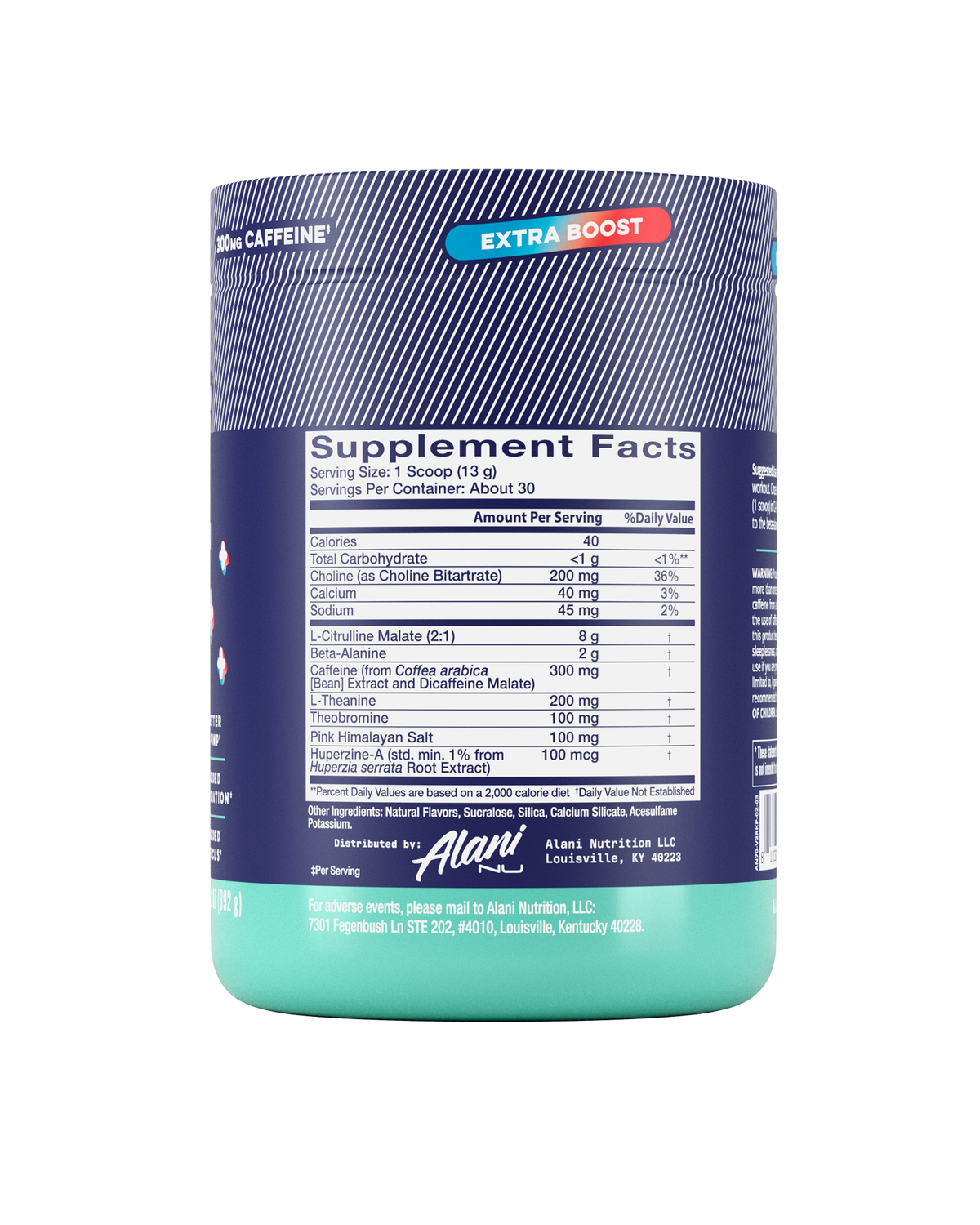 Alani Nu Pre-Workout+ - Rocket Pop K1 - image 2