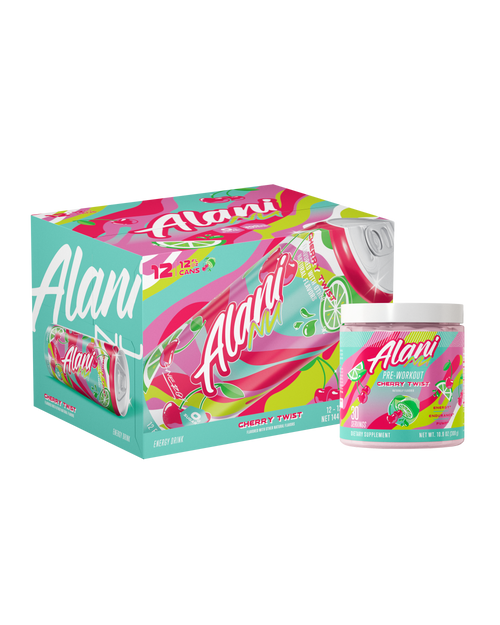 Alani Nu Energy Drink & Pre-Workout - Cherry Twist D3 - image 1