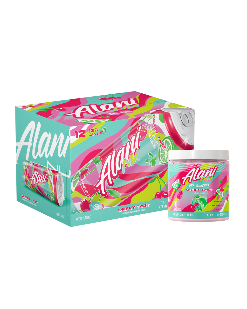 Alani Nu Energy Drink & Pre-Workout - Cherry Twist L7 - image 1