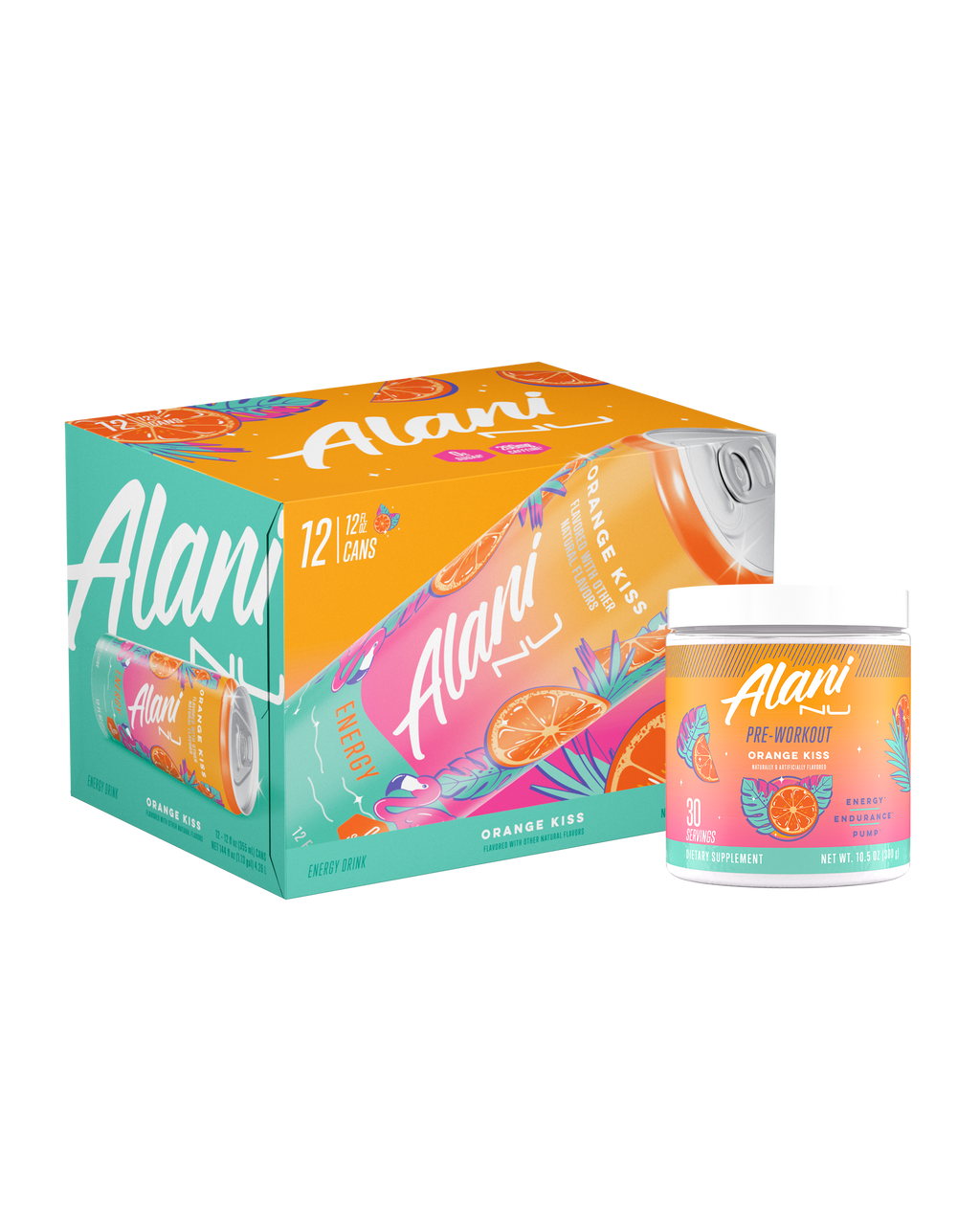 Alani Nu Energy Drink & Pre-Workout - Orange Kiss N7 - image 1