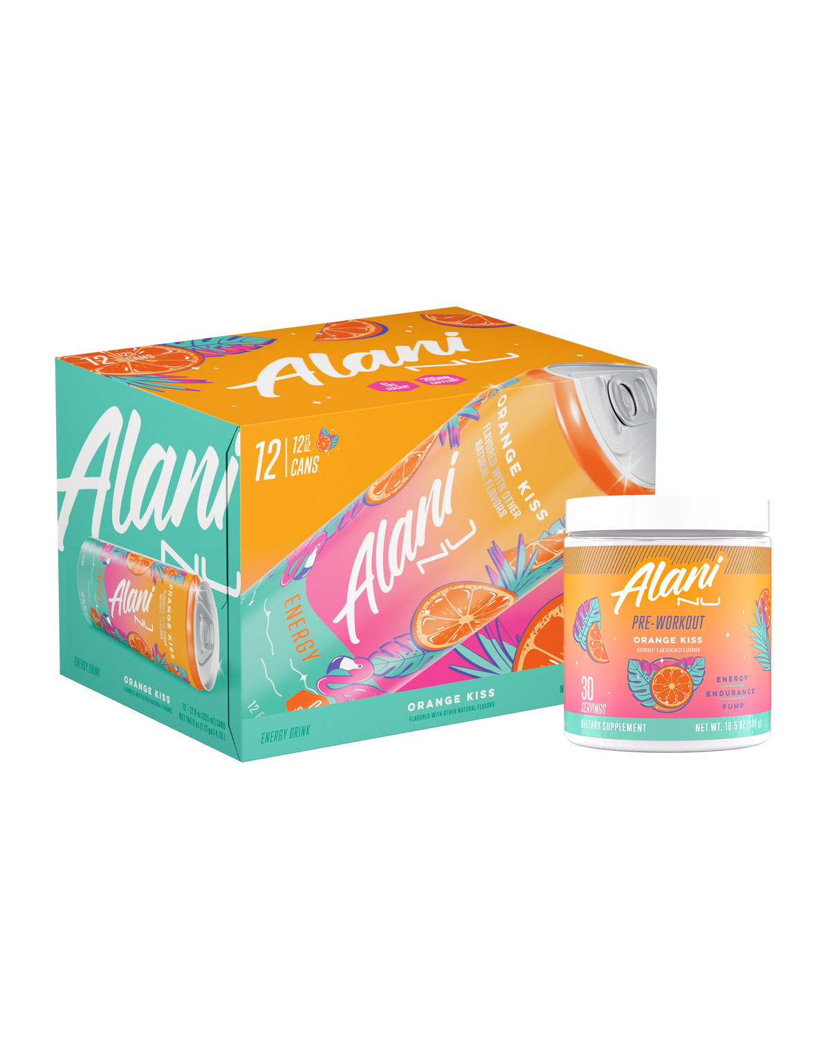 Alani Nu Energy Drink & Pre-Workout - Orange Kiss N7 - image 1