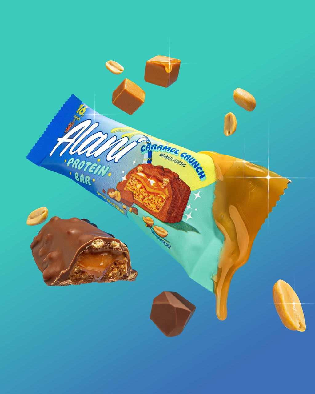 Alani Nu Protein Bar - Caramel Crunch C8 - image 5