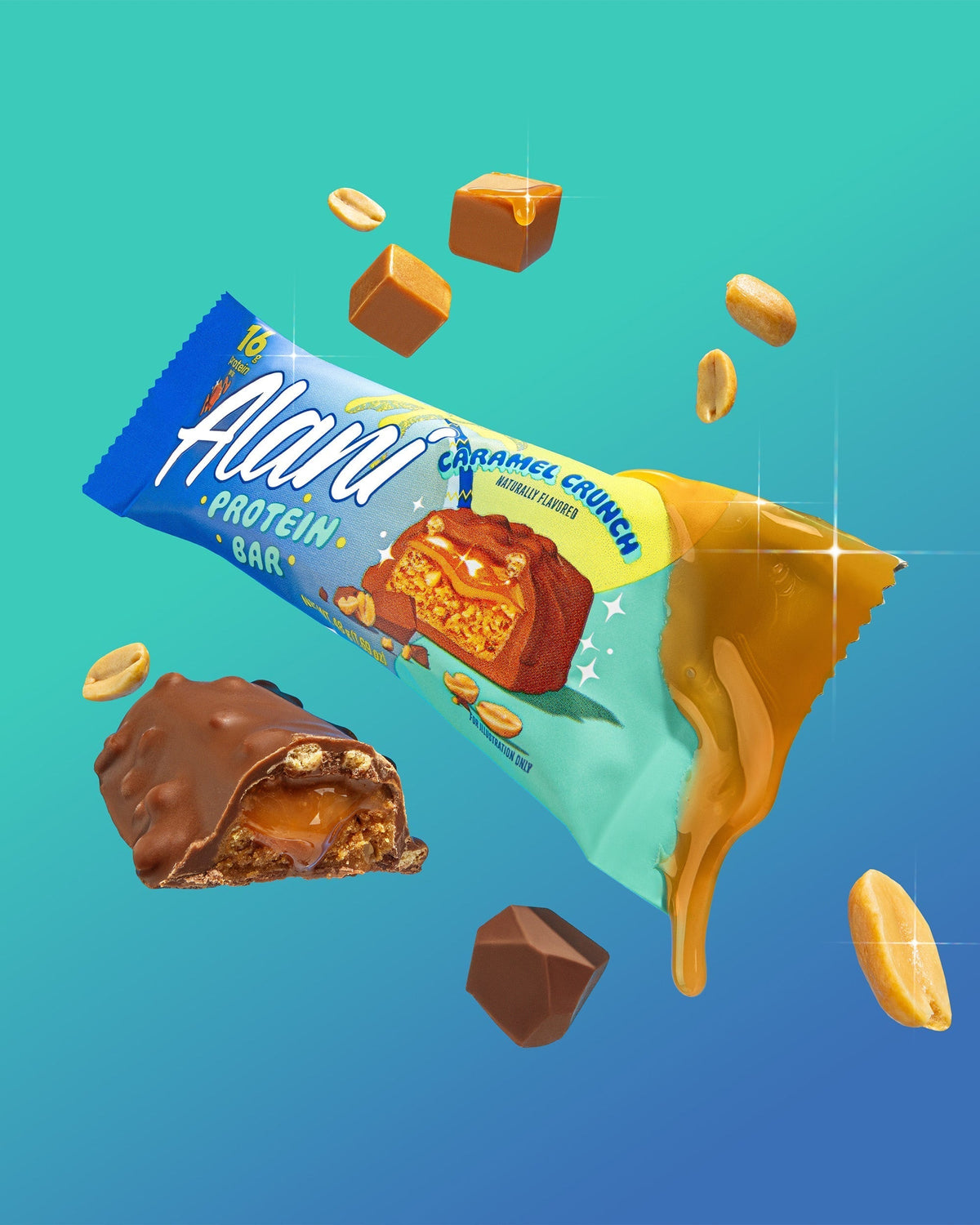 Alani Nu Protein Bar - Caramel Crunch C8 - image 5