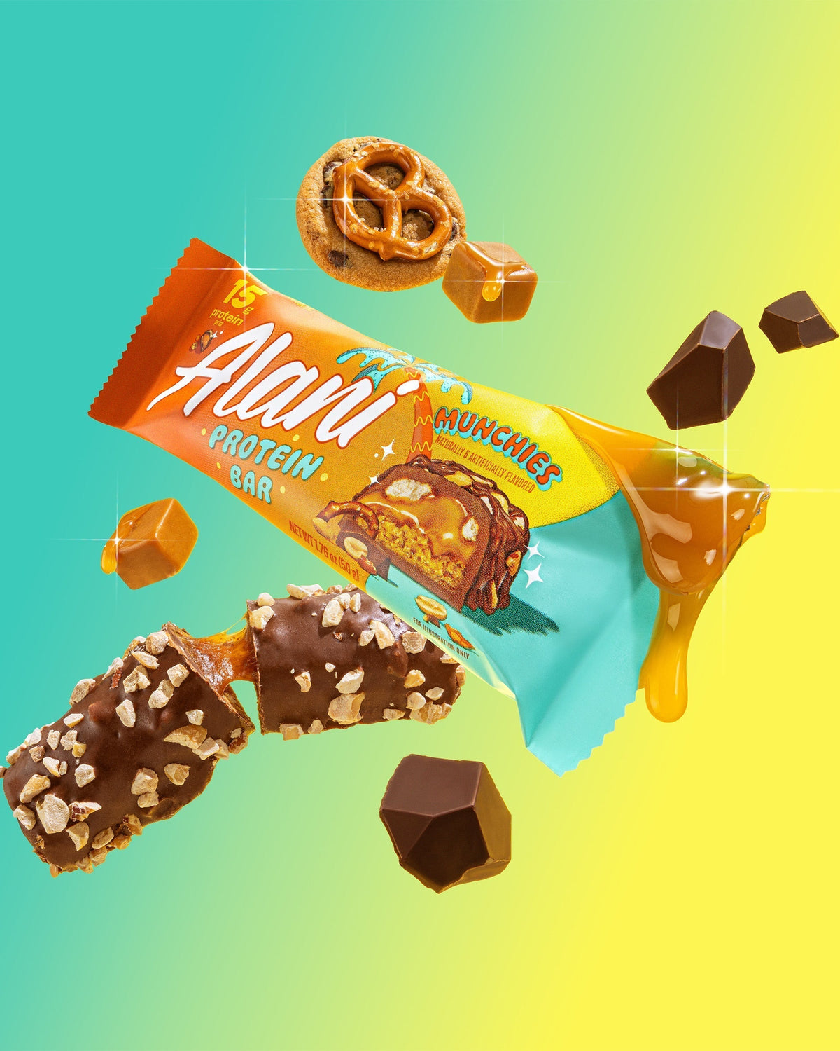 Alani Nu Protein Bar - Munchies B2 - image 5