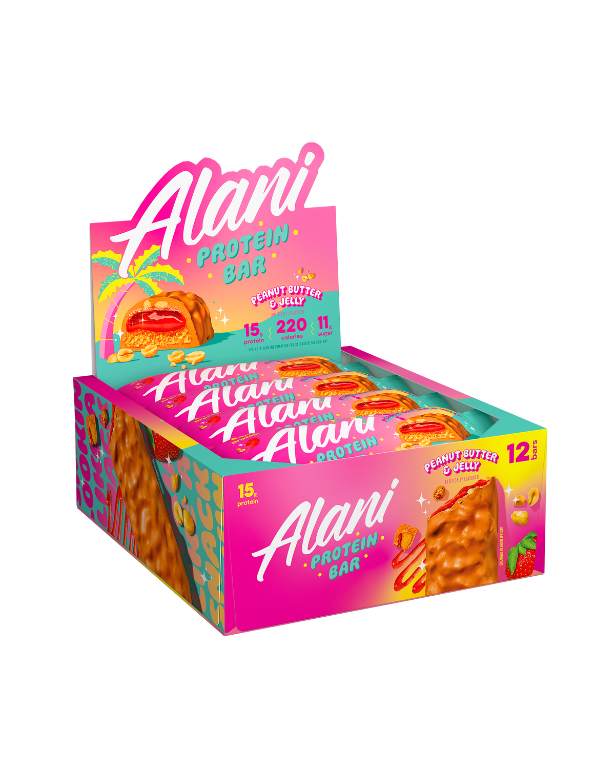 Alani Nu Protein Bar - Peanut Butter & Jelly R7 - image 4