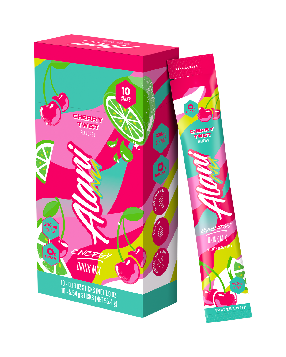 Alani Nu Energy Sticks - Cherry Twist X3 - image 2