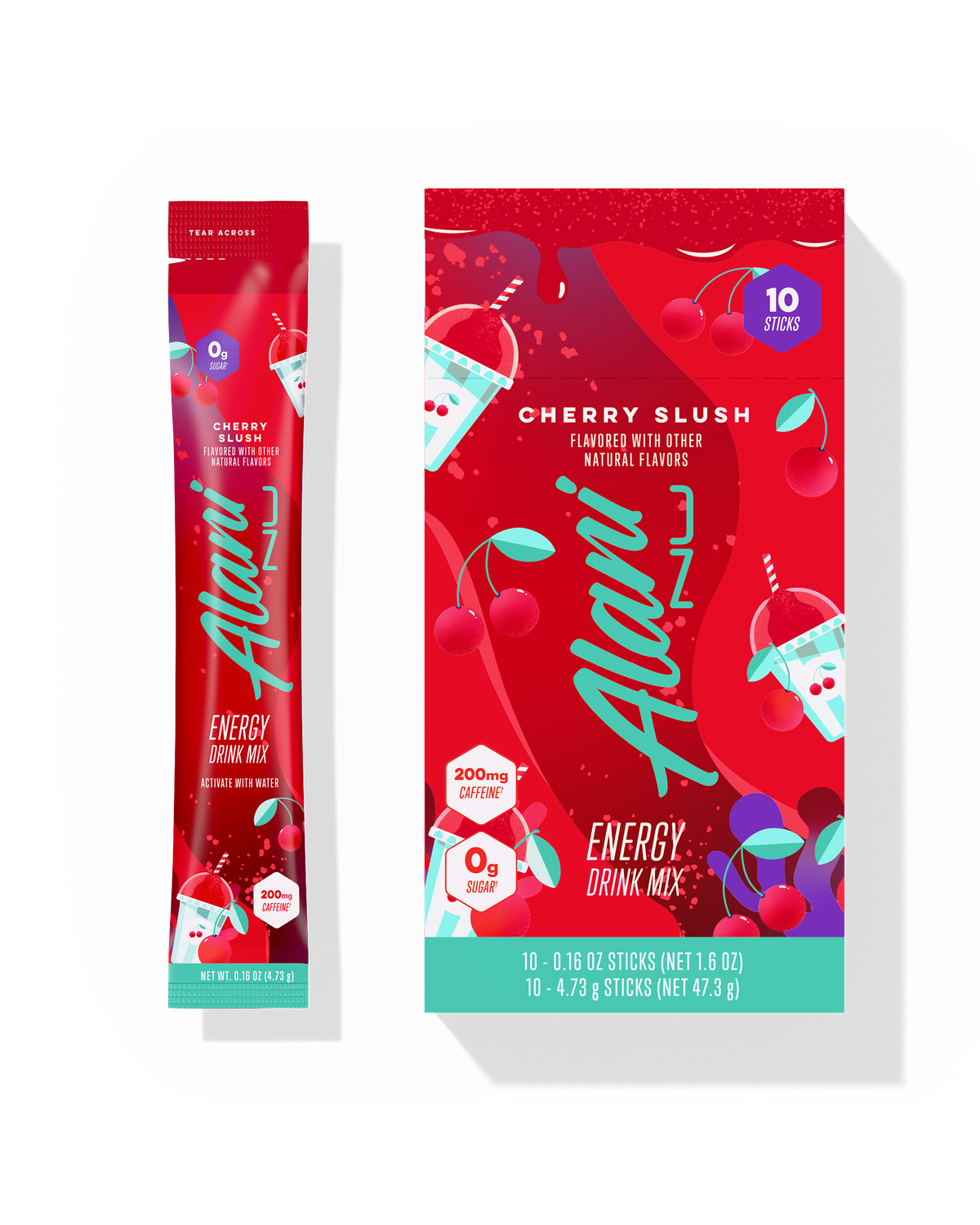 Alani Nu Energy Sticks - Cherry Slush X9 - image 1