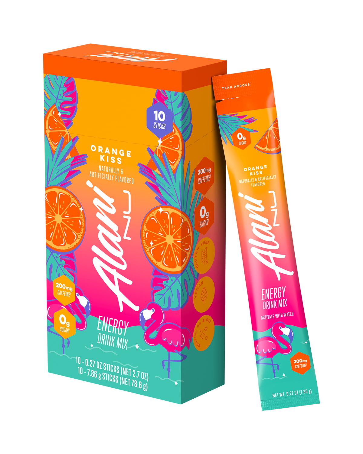 Alani Nu Energy Sticks - Orange Kiss O2 - image 2