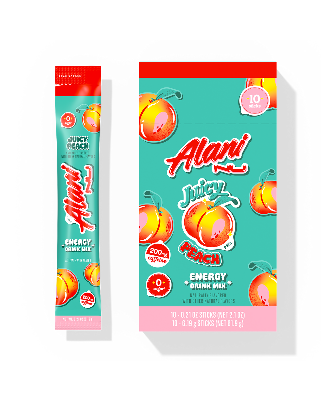 Alani Nu Energy Sticks - Juicy Peach V2 - image 1