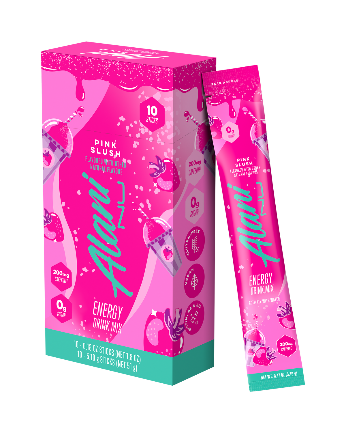 Alani Nu Energy Sticks - Pink Slush K7 - image 2