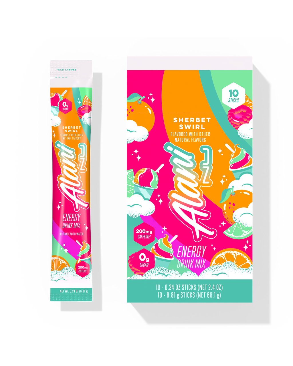 Alani Nu Energy Sticks - Sherbet Swirl B3 - image 1