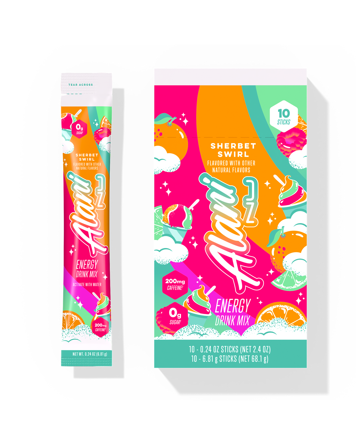 Alani Nu Energy Sticks - Sherbet Swirl B3 - image 1