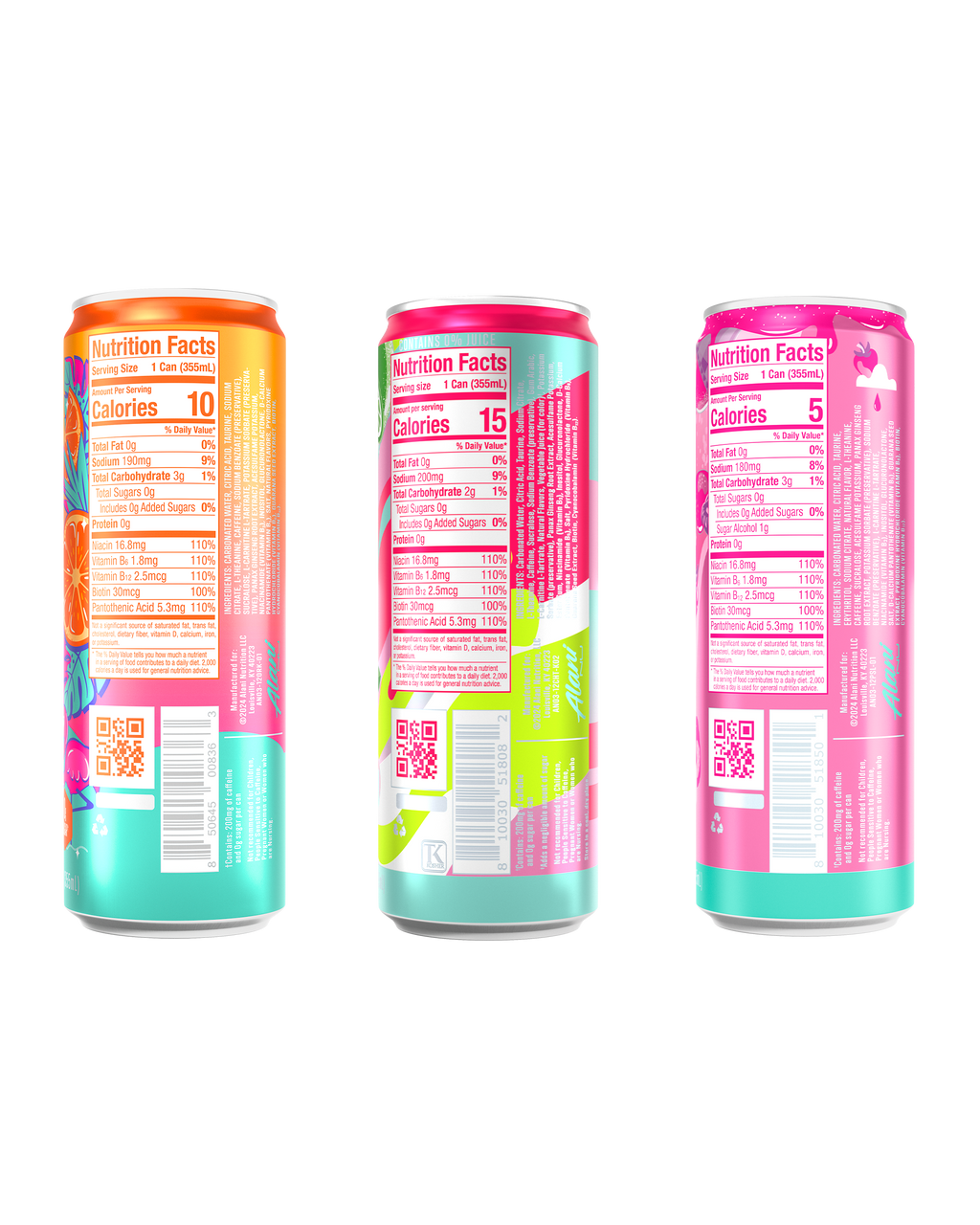 Alani Nu Energy Variety Pack - Sunshine Mix B5 - image 3