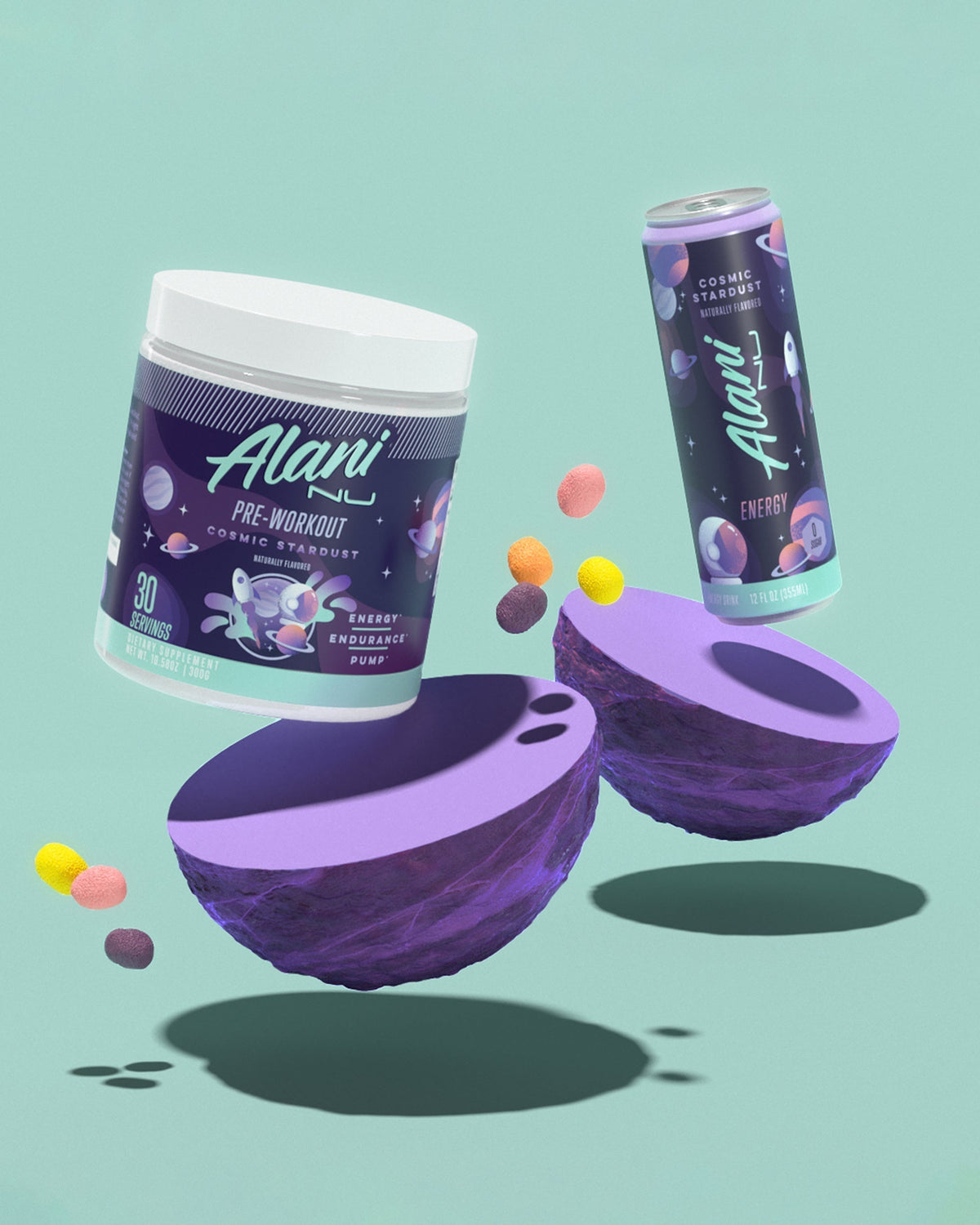 Alani Nu Pre-Workout - Cosmic Stardust L8 - image 4