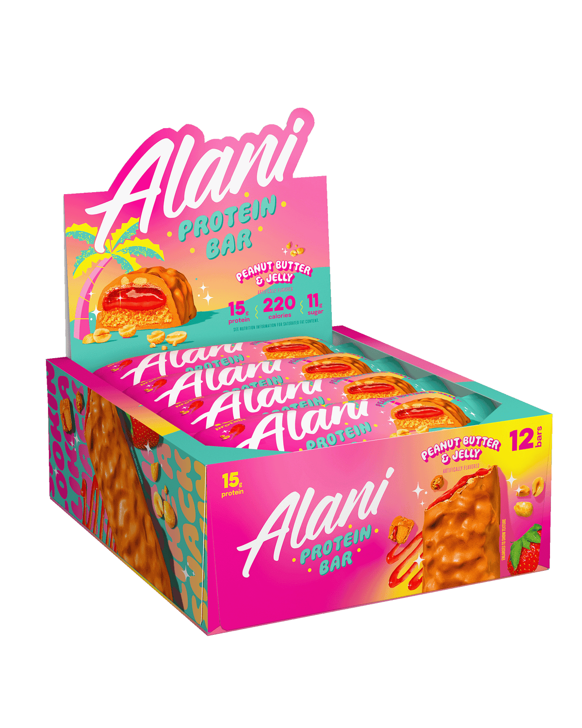 Alani Nu Protein Bar - Peanut Butter & Jelly G9 - image 5