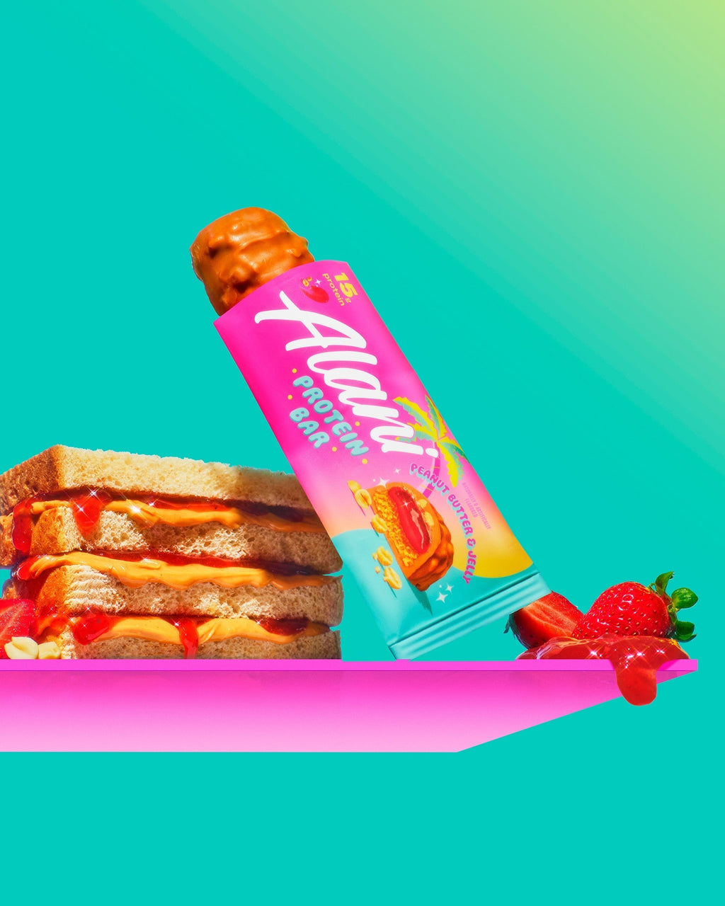 Alani Nu Protein Bar - Peanut Butter & Jelly G9 - image 6